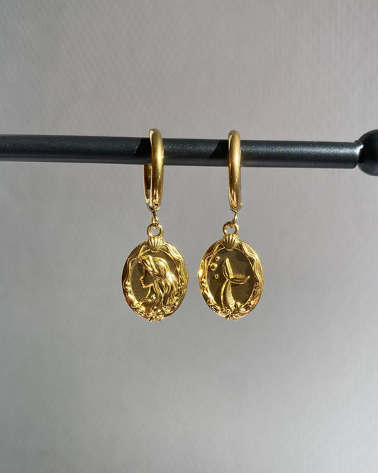 Boucles d'oreilles créoles Ariël