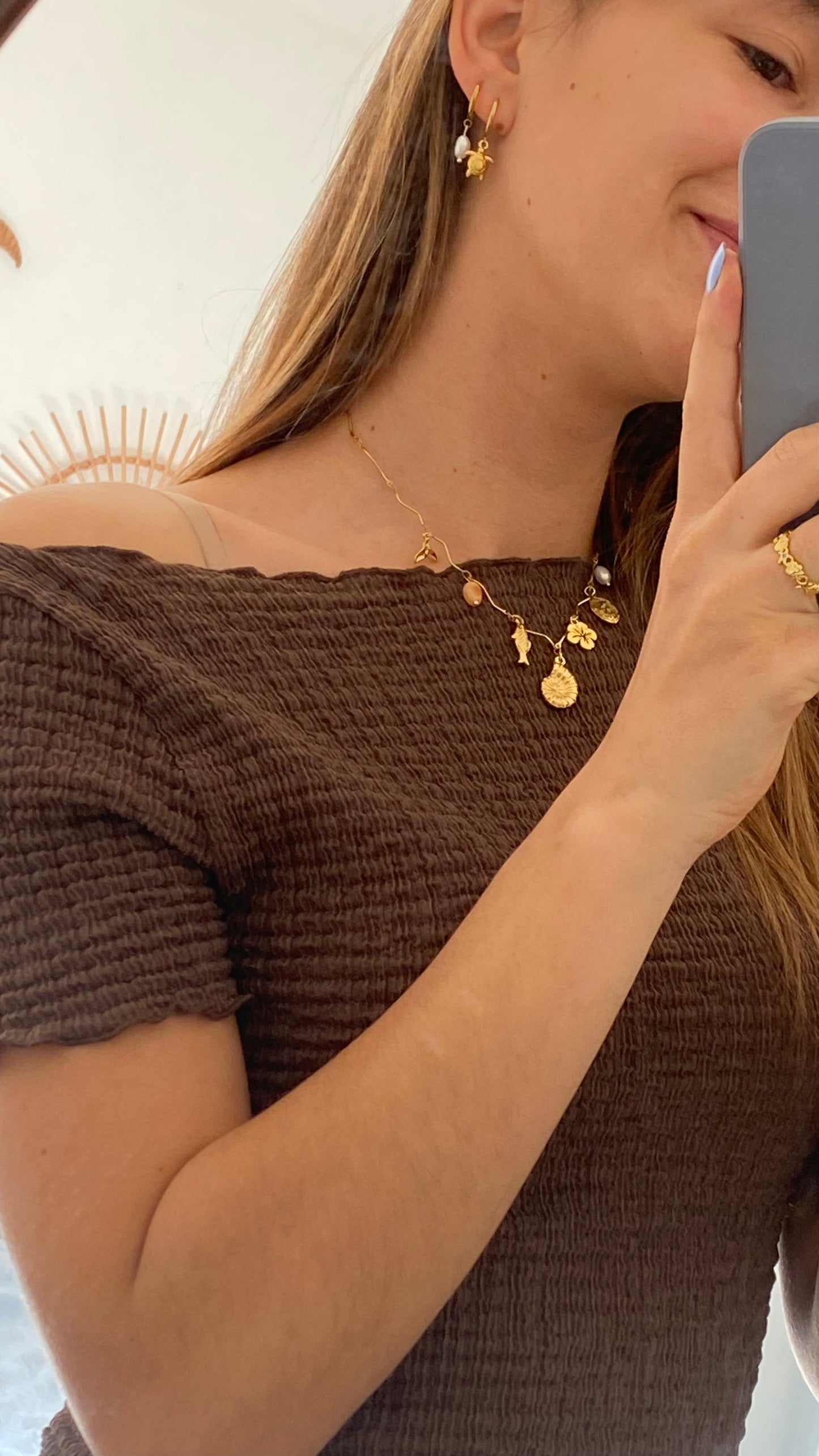 Collar con dijes - Meredith