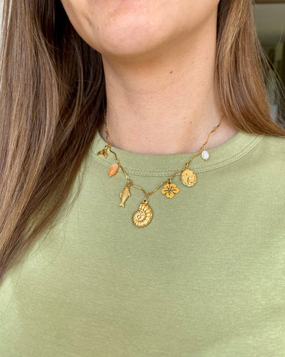 Collar con dijes - Meredith