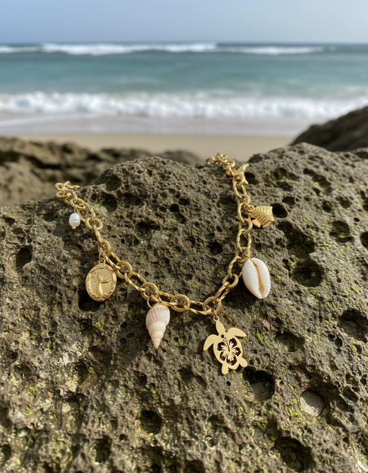 Collar con dijes - Eva