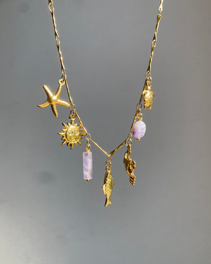 Collier à charms - Melusine