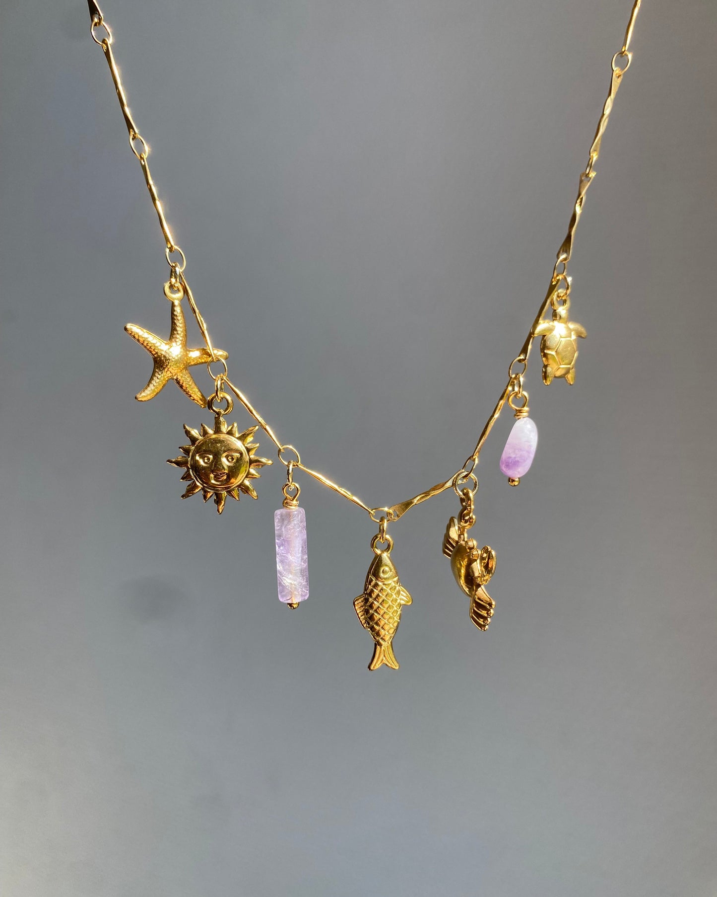Collier à charms - Melusine