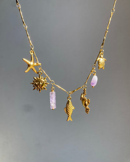 Collier à charms - Melusine