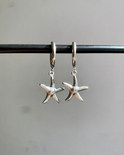 Pendientes de estrella de mar
