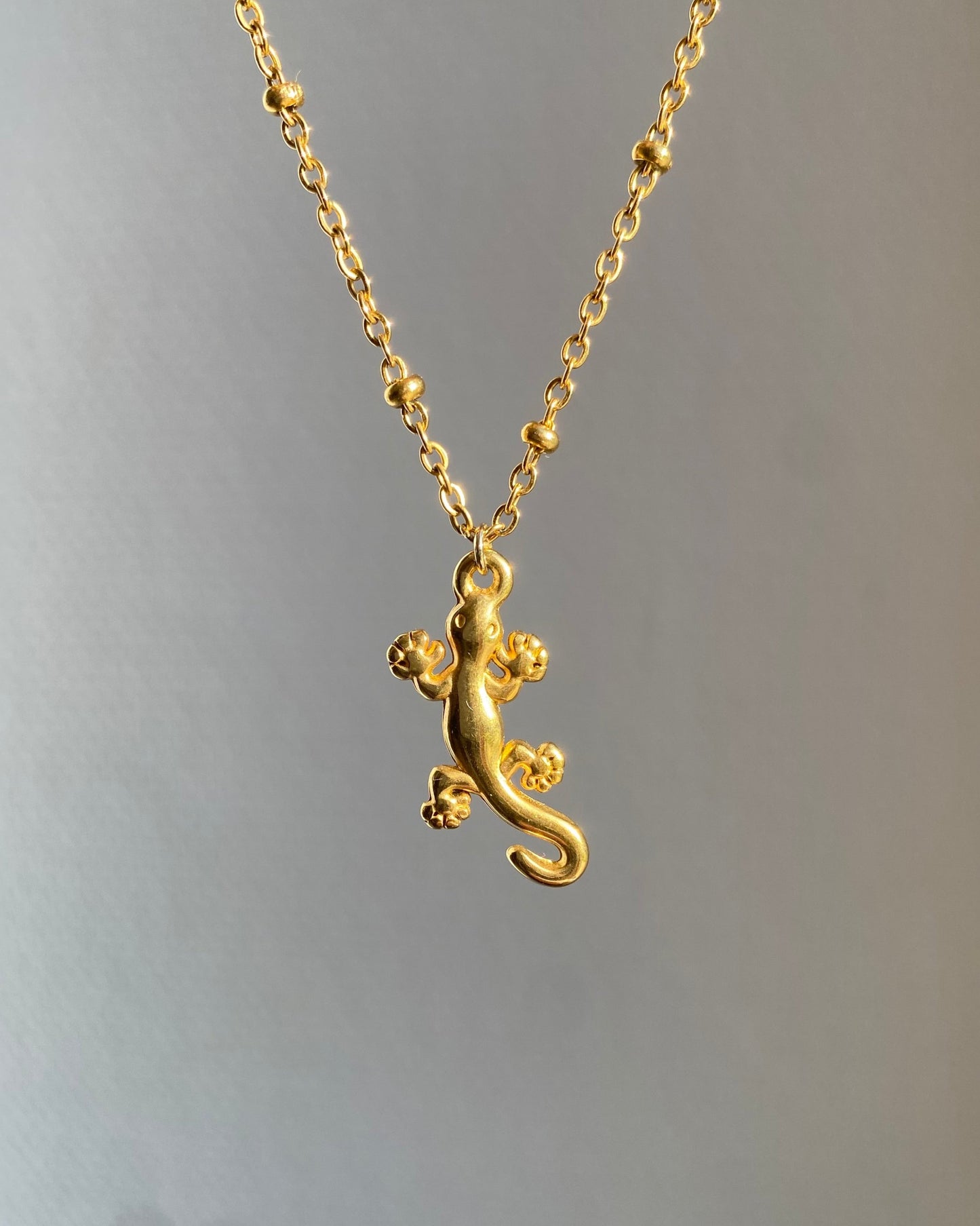 Gecko Necklace