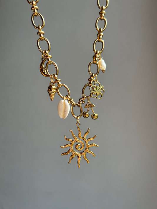 Collar con dijes - Lola