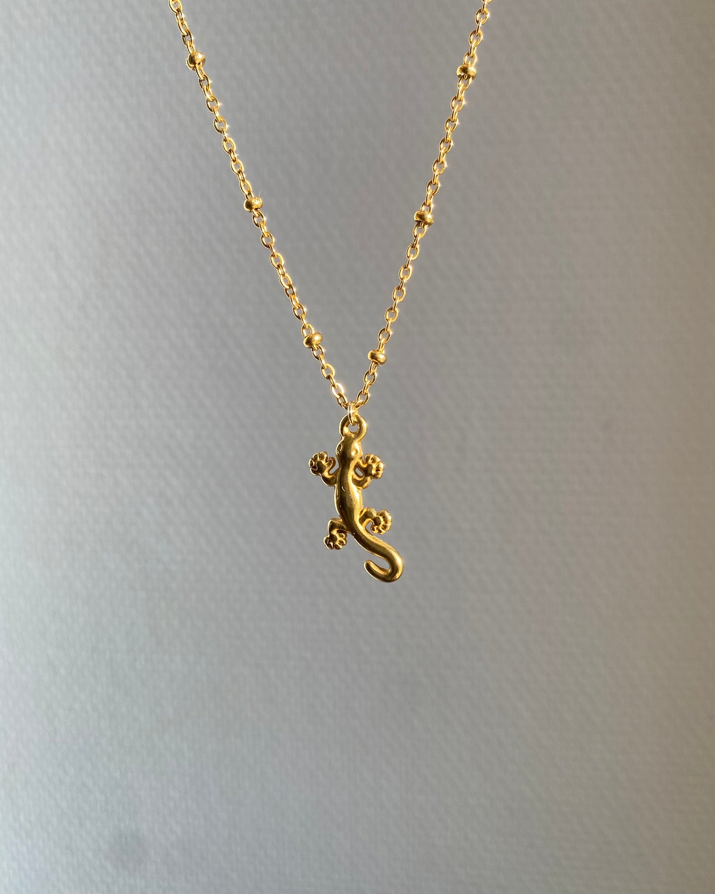 Gecko Necklace