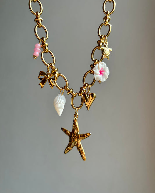 Collar con dijes - Lola