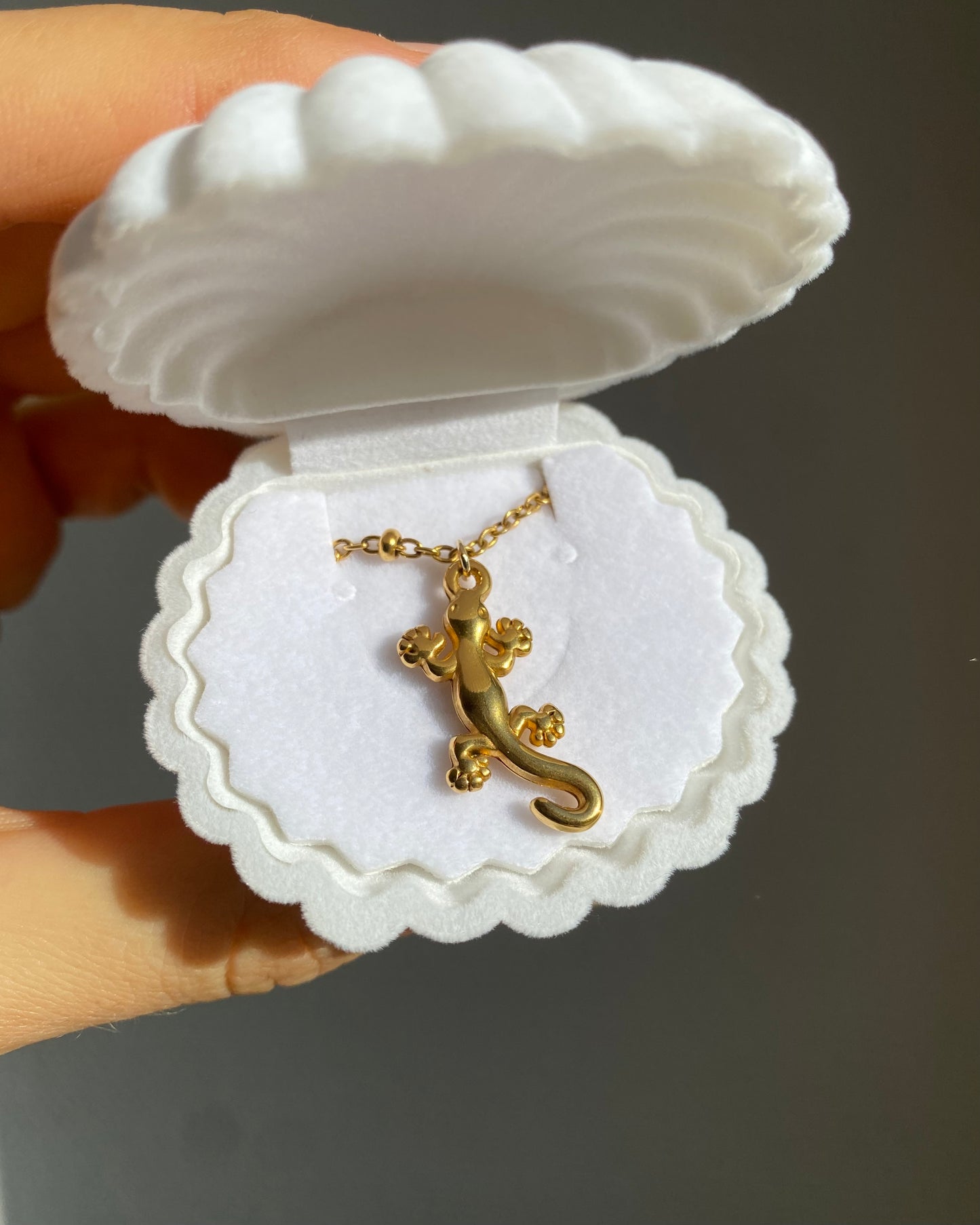 Gecko Necklace