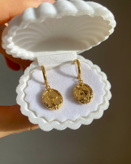 Boucles d'oreilles créoles Ariël