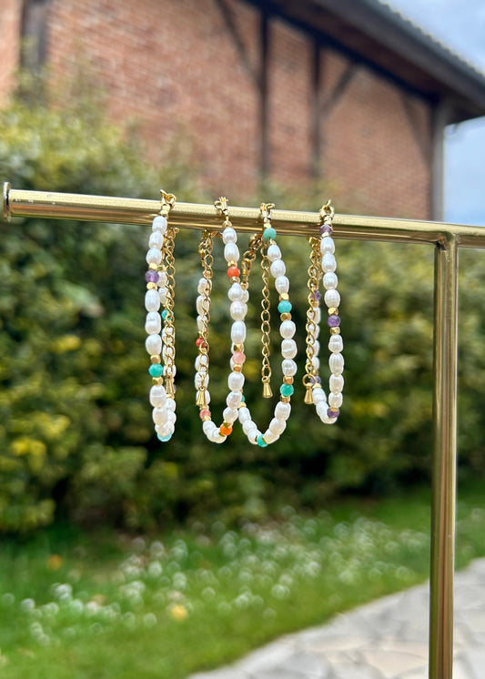 Bracelet Maëlle - Onyx Orange