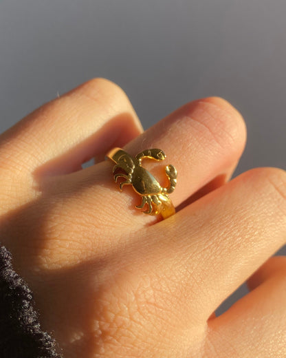 Bague Crabe