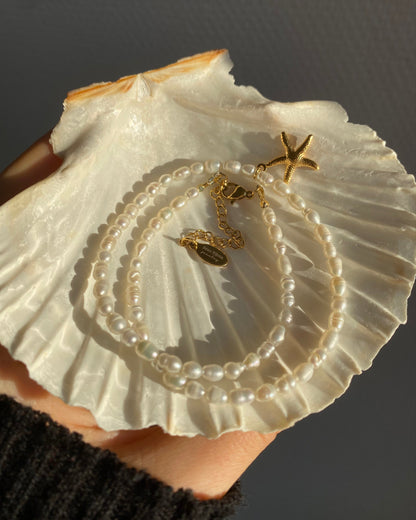 Mermaid Pearl Necklace (unique piece)